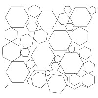 hexagons all around